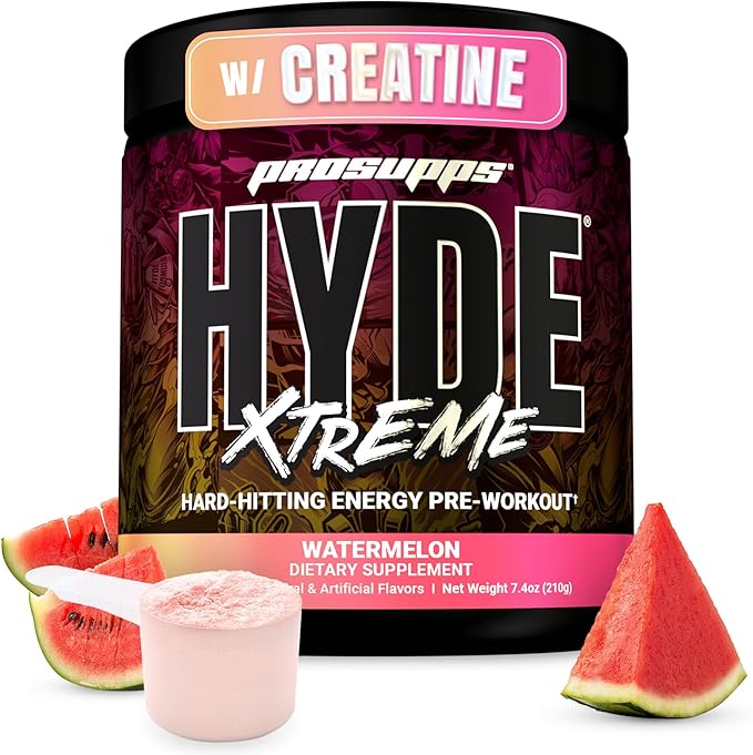 PROSUPPS Mr. Hyde Xtreme Pre Workout Powder with Creatine, Beta Alanine & Caffeine ??Extreme