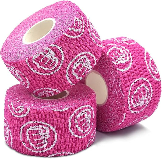 WOD Nation Flexible Hook-Grip Athletic Tape – Easy-Tear, Sweat-Proof Thumb & Finger Strips for
