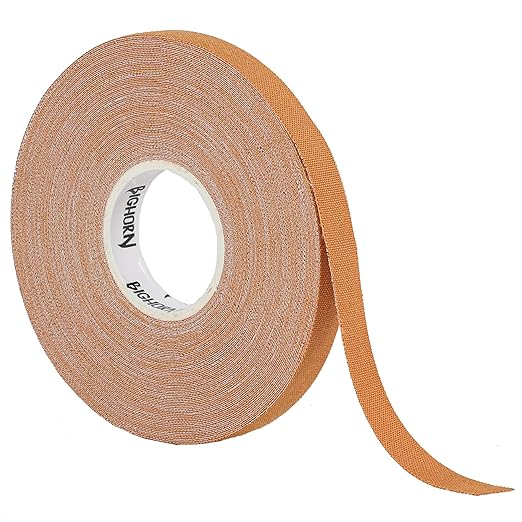 Bighorn Athletics Pro Series Jiu-Jitsu Finger Tape, 8-Rolls with Tin Holder, Enhanced Strength