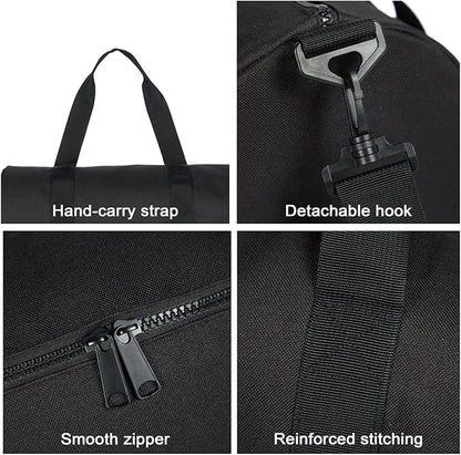 Small Gym Bag Duffel Bag for Women Men Fitness Sports Bag Workout Adjustable Detachable Shoulder