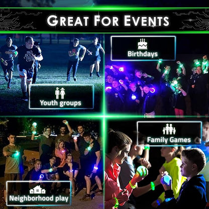 Redux: The Original Glow in The Dark Capture The Flag Game | Ages 8+ | Outdoor Games for Kids and