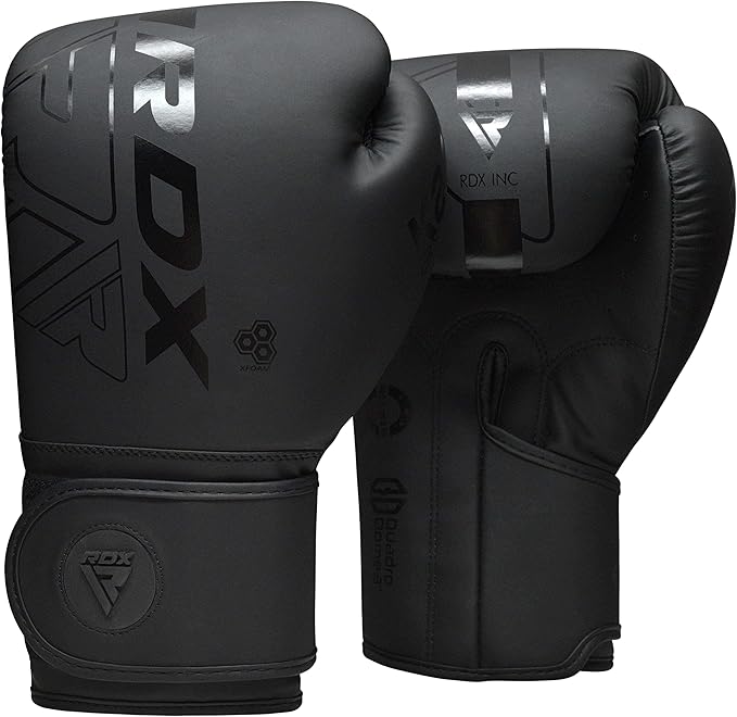 RDX Boxing Gloves, Pro Training Sparring, Maya Hide Leather, Muay Thai MMA Kickboxing, Men Women