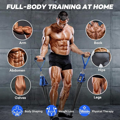 Heavy Resistance Bands for Working Out, NITEEN Resistance Bands with Handles Weight Exercise Bands