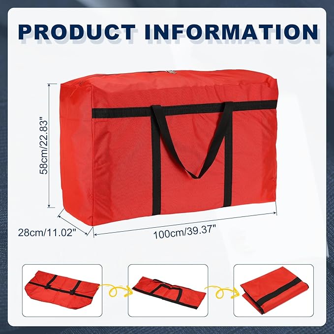 Extra Large Duffle Bag, 39 x 23 x 11 in Travel Big Duffle Bag with Zipper Handle Storage Foldable