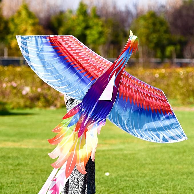 Mint’s Colorful Life Large Kite for Kids and Adults, Easy to Fly Single Line Beach Kites, Comes