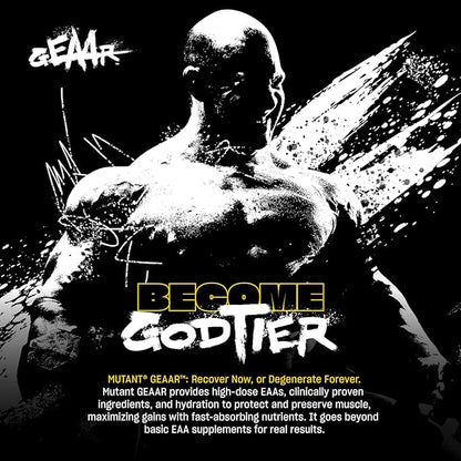 Mutant GEAAR - 9.4g of EAA Powder + Arginine, 7g BCAAs, 4g Leucine, Electrolytes, Coconut Water, 30