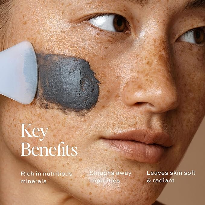 Dime Beauty Detox Mud Mask with Dead Sea Mud, Self Care Facial Mask that Nourishes and Brightens