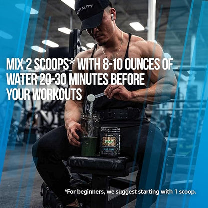 ALPHA LION Superhuman Pump Pre Workout Powder, Nootropic Caffeine & Stim Free Preworkout