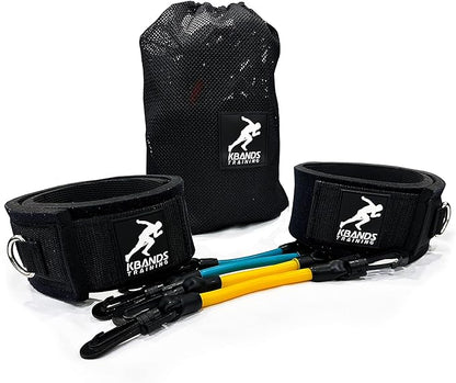 Kbands | Speed and Strength Leg Resistance Bands | Includes Speed 101 and Agility FX Digital