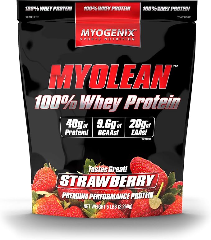 Myogenix Myolean ??100% Whey Protein Powder ??40g Protein per Serving ??Low Carb ??Ideal for