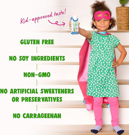 Orgain Organic Kids Protein Nutritional Shake, Vanilla - 8g of Protein, 22 Vitamins & Minerals