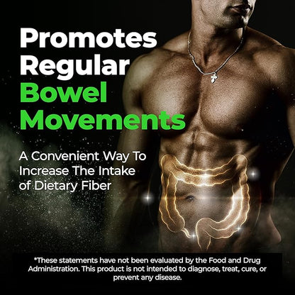 Species Nutrition Fiberlyze Fiber Supplement, Psyllium Based Soluble & Insoluble Fiber Powder for
