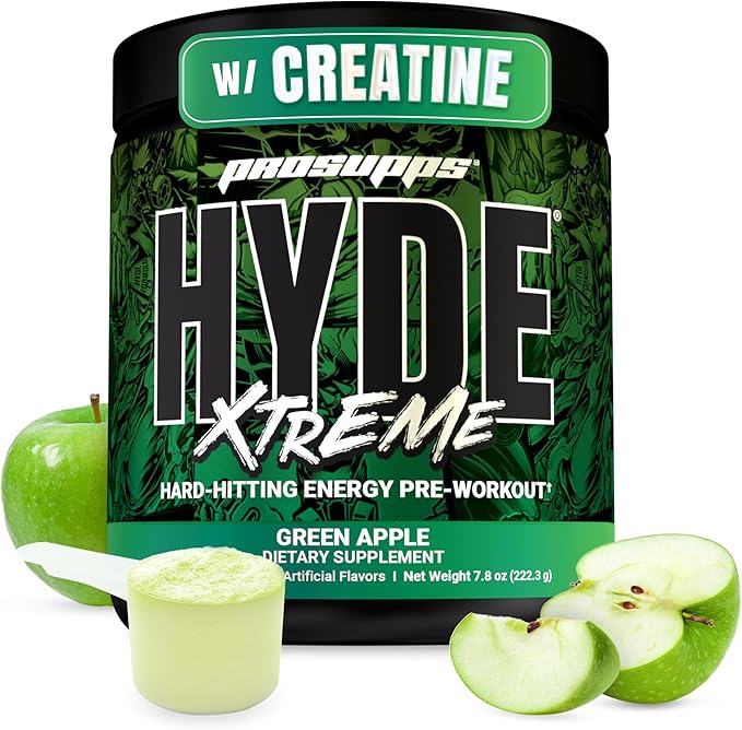 PROSUPPS Mr. Hyde Xtreme Pre Workout Powder with Creatine, Beta Alanine & Caffeine - Extreme