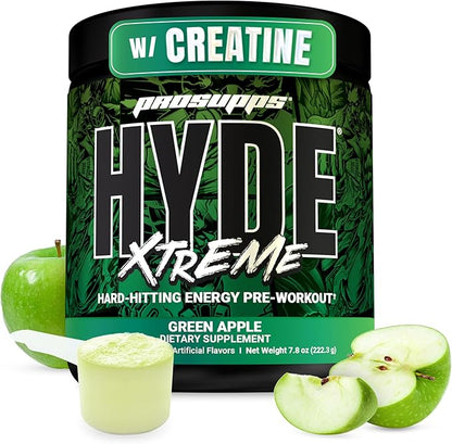 PROSUPPS Mr. Hyde Xtreme Pre Workout Powder with Creatine, Beta Alanine & Caffeine - Extreme