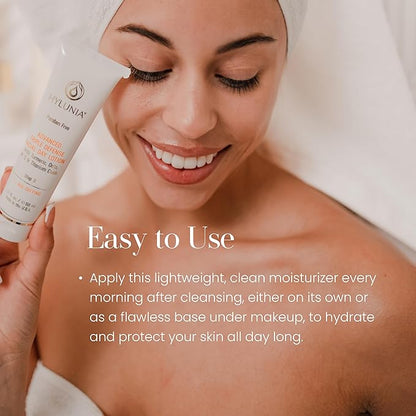 Hylunia Triple Defense Day Lotion | Age-Defying Moisturizer | Vitamin C, Turmeric & Titanium