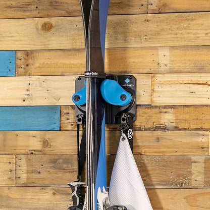 Ultimate Ski & Snowboard Wall Rack | Secure, Non-Slip Storage | Fits Any Ski/Board | Garage