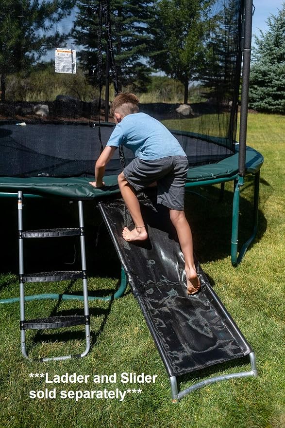 Trampoline Pro The Original Trampoline Slide and Climber Universal Trampoline Ladder Alternative