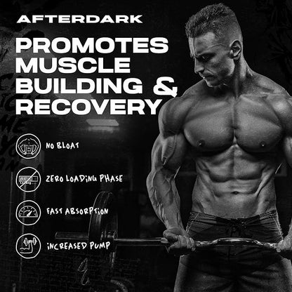 AfterDark Supplements Creation Creatine Monohydrate Powder, 10000mg Creatine Matrix Blend, Promotes