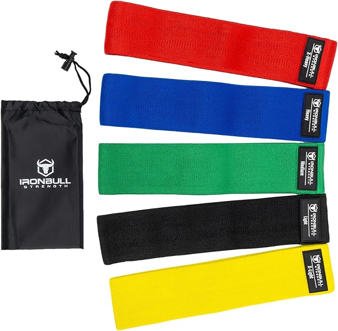 Resistance Bands for Working Out (Set of 5) – Elastic Bands for Exercise & Physical Therapy – Loop