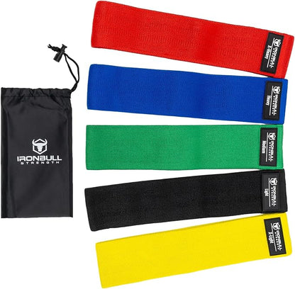 Resistance Bands for Working Out (Set of 5) – Elastic Bands for Exercise & Physical Therapy – Loop