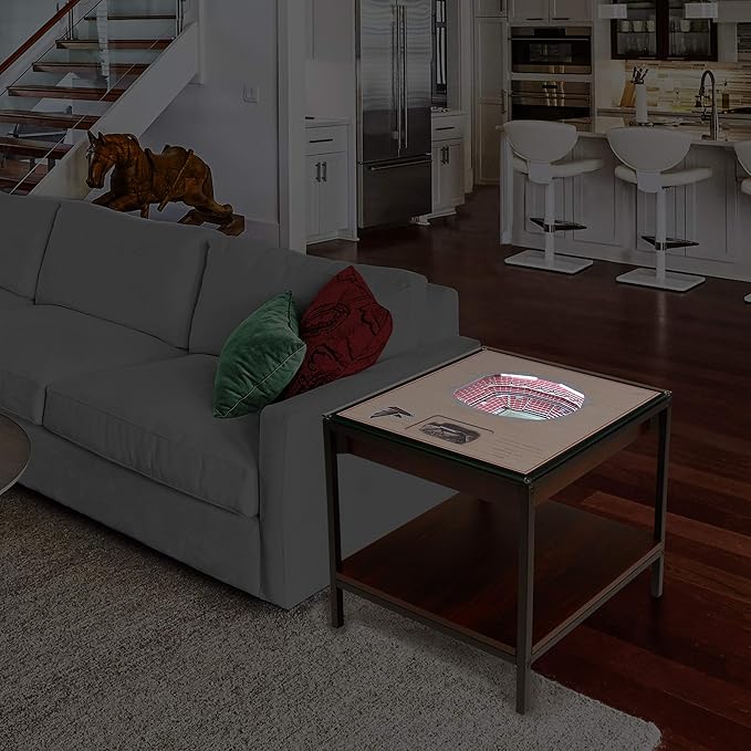 YouTheFan NFL 25-Layer StadiumViews Lighted End Table