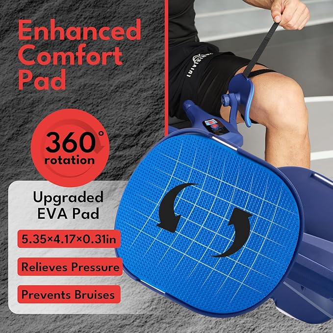 Thigh Master, 0–132lbs Adjustable Resistance, 3-in-1 Pelvic Floor Exercise Devices, Inner Thigh