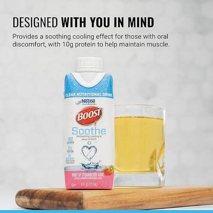 BOOST Soothe Clear Nutritional Drink ??Cooling sensation - 300 Calories - 10 g Protein from Whey
