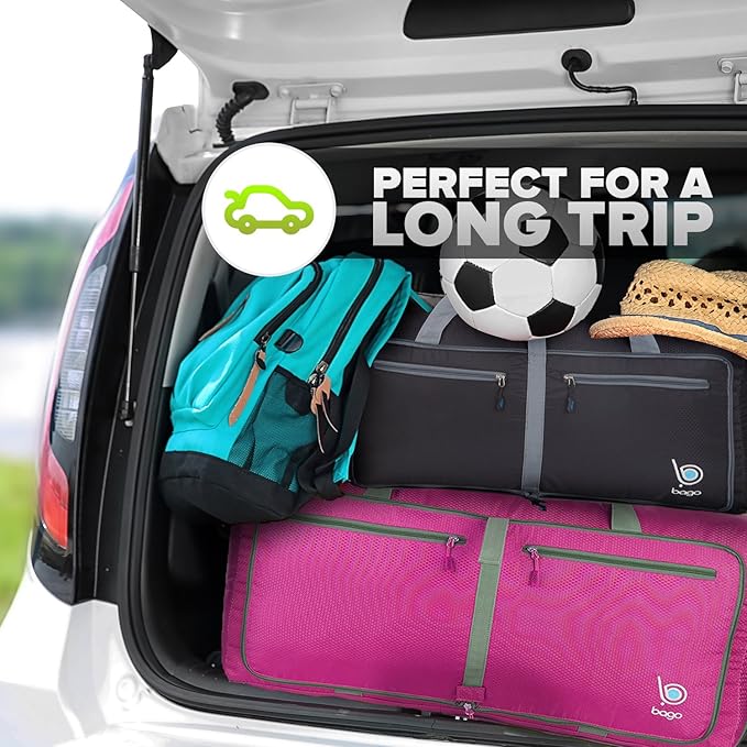Bago Big XXL Foldable Duffel Bags for Traveling Women & Men - 140L Packable Duffle Bag for Travel