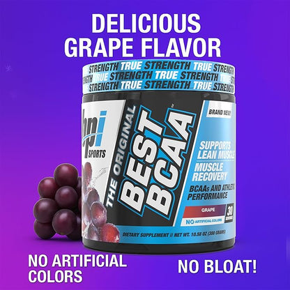 BPI Sports Best BCAA Powder - Muscle Recovery Support - Branched Chain Amino Acids | Building
