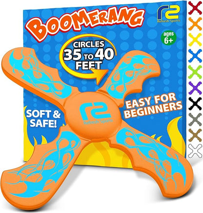 Boomerang for Kids - Best Gifts for Boys & Girls Gift Ideas - Kid Stocking Stuffers & Fun Holiday
