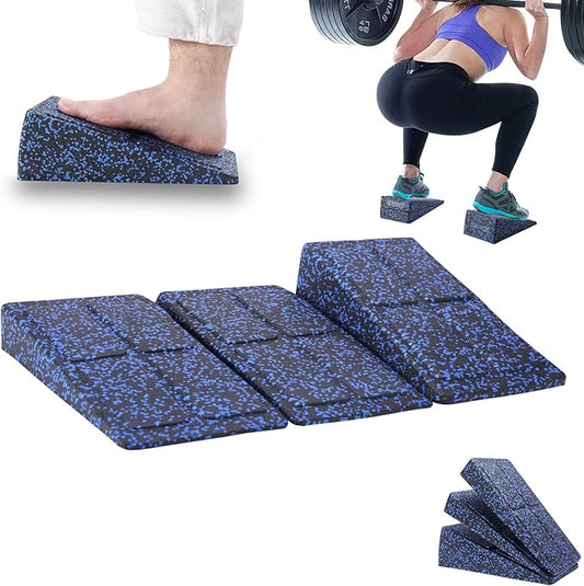 Slant Board Squat Wedge for Calf Stretchingï¼? Pcs 12" x 6.3" Foot Stretcher Balance Board for