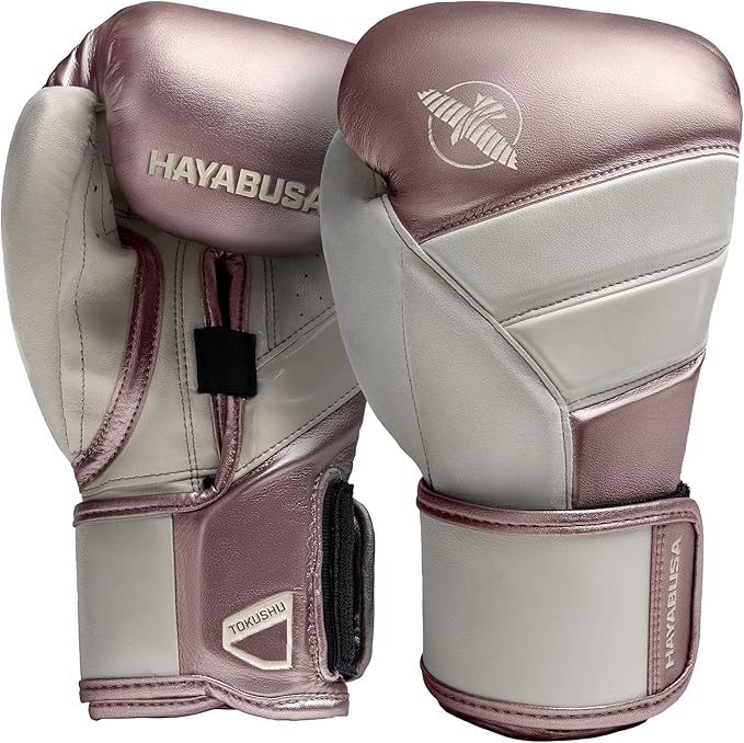 Hayabusa T3 Boxing Gloves for Men and Women Wrist and Knuckle Protection, Dual-X Hook and Loop