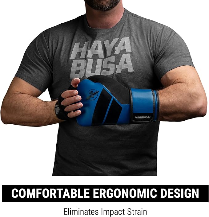 Hayabusa S4 PU Leather Boxing Gloves for Men, Women & Kids, 10oz, 12oz, 14oz, 16oz, Training