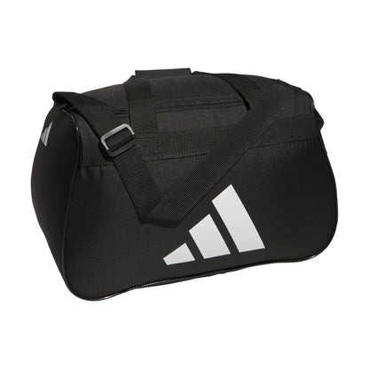 adidas Power Gym Bag – Lightweight Small Duffel, Black/White, OSFA