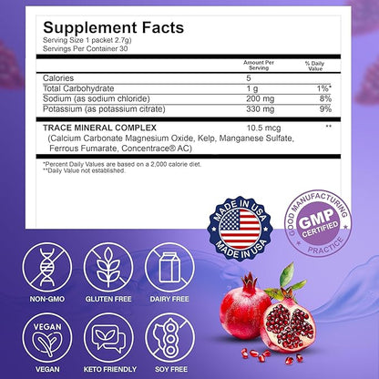 Dr. Price’s Electrolyte Mix | Sugar-Free Hydration Powder with 72+ Trace Minerals | No Sugar