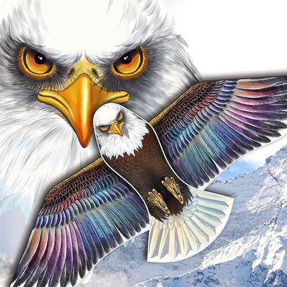 HONBO Eagle Kites for Adults and Kids,Easy to Fly for Beach Trip, Outdoor Activities-Wingspan