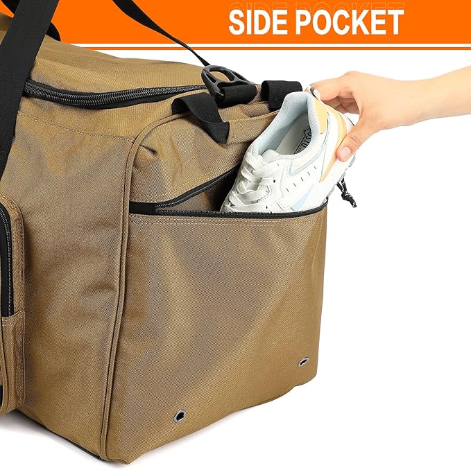 125L Extra Large Gym Duffle Bag for Men Women with Shoes Compartment Heavy Duty Tactical Sports