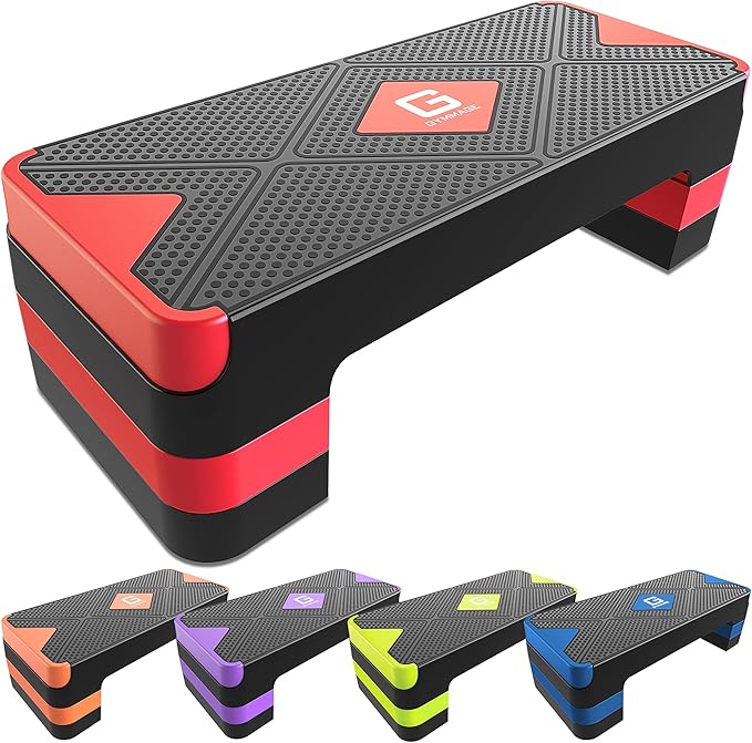 Aerobic Exercise Step, Adjustable Aerobic Stepper for Exercise, Workout Step Platform for Step Up