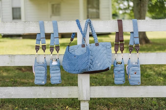 WanderFull® Original HydroBag® Collection, Water Bottle Holder w/Strap & Phone Pocket, Hands-Free