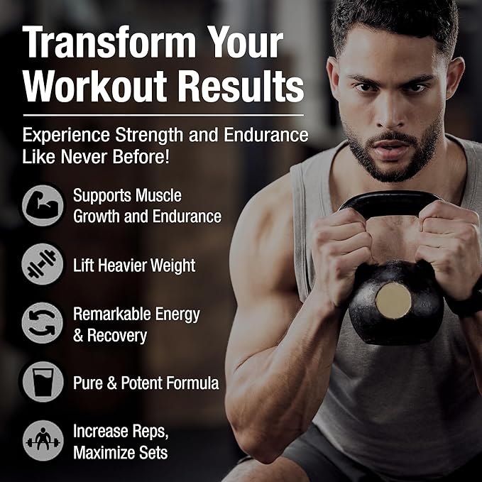 German Creatine - Micronized Creatine Monohydrate Powder, 99.99% Pure Creapure for Muscle Growth