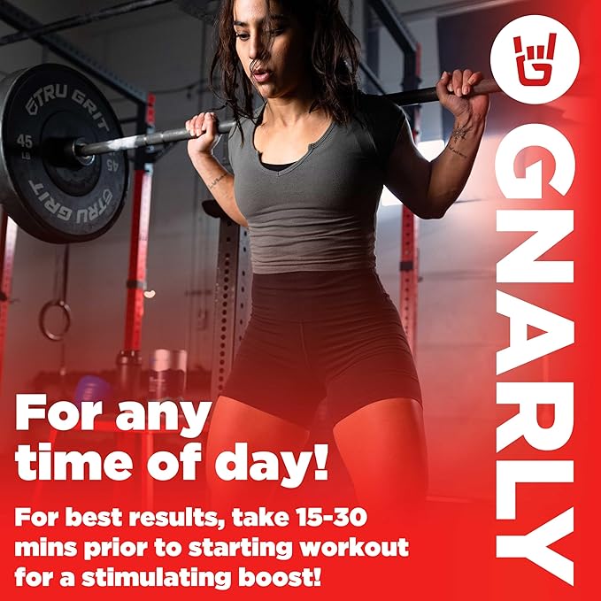 Gnarly Nutrition BCAA Powder, Berry Lemonade ??Pre-Workout BCAAS Amino Acids ??NSF Sport Certified