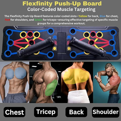 Push Up Board, Portable 25-In-1 Push up Board for Men, | Pilates Bar & Fitness Accessories with