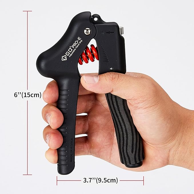 GD Grip Strength Trainer (Premium Adjustable Grip Strengthener for Forearm Training) Wrist and