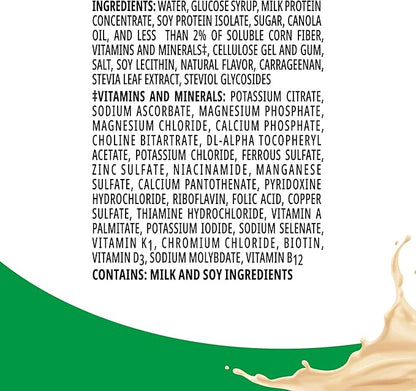 BOOST High Protein with Fiber Ready to Drink Complete Nutritional Drink, Caramel, 8 fl oz Bottle