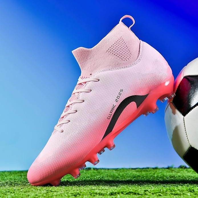 Mens Soccer Shoes Womens Indoor Outdoor Football Cleats Unisex Baseball Turf Shoe Youth Rugby Adult