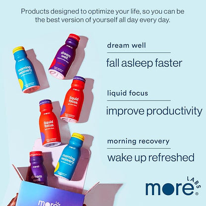 Morning Recovery Electrolyte, Milk Thistle Drink Proprietary Formulation to Hydrate While Drinking