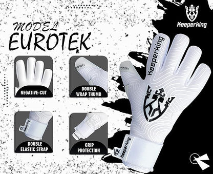 Professional Soccer Goalie Gloves Kids, Boys, Youth, Adult, Men- Football Goalkeeper Glove Strong