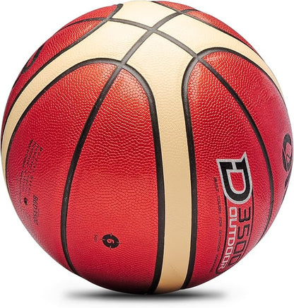 Training Soft Touch Rubber and Faux Leather Fighting Basketball, High Bounce Indoor Outdoor