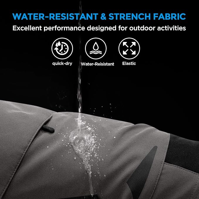 XKTTAC Men's Outdoor Quick Dry Lightweight Stretchy Shorts for Hiking, Tactical, Camping, Travel