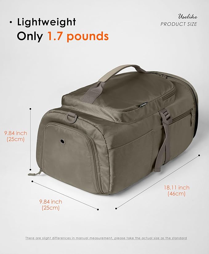 Gym Bag for Women Workout Gym Backpack with Shoe Compartment Sports Duffel Bag Multiple Pockets 30L